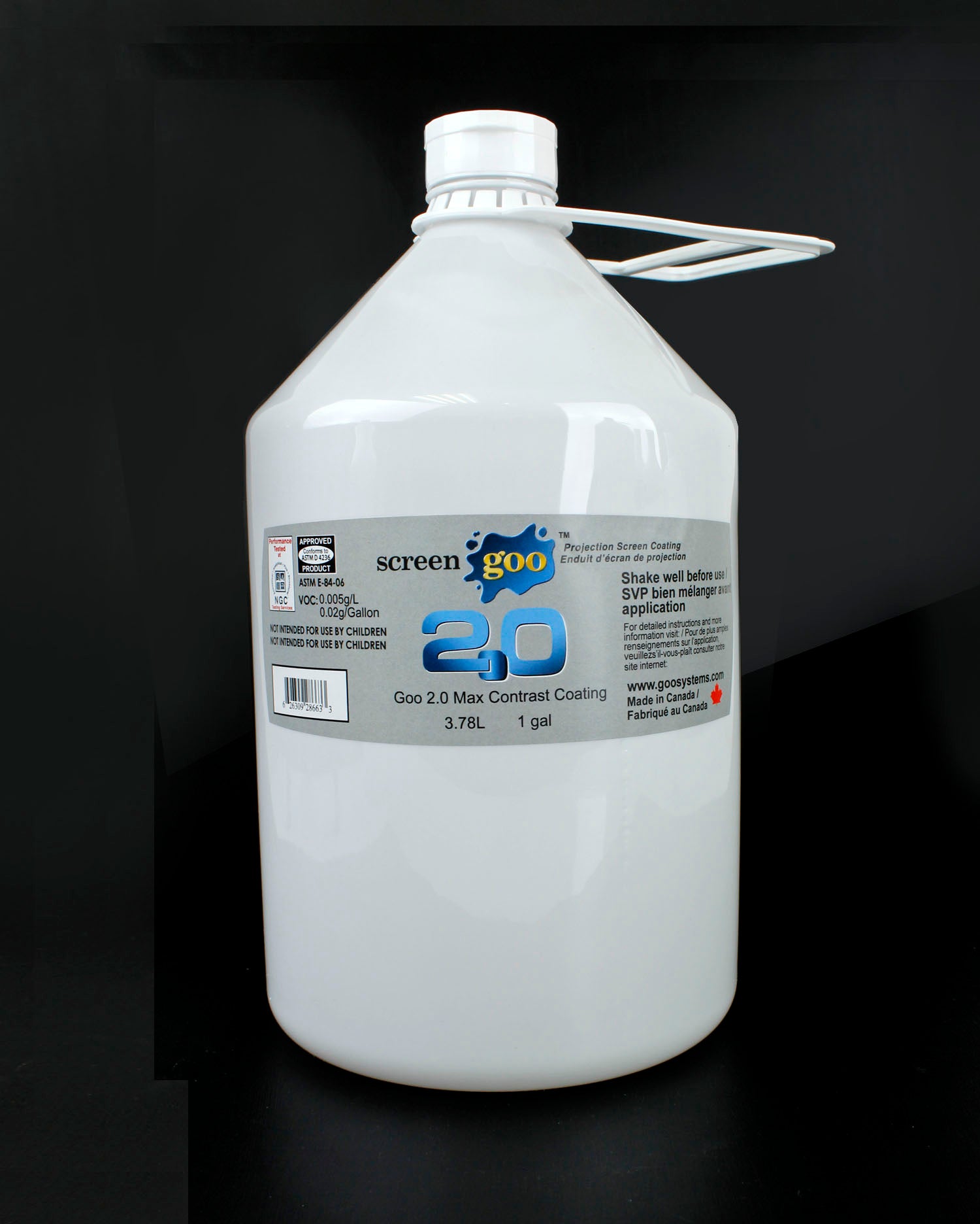 Contraste máximo 0.7 Screen Goo 2.0